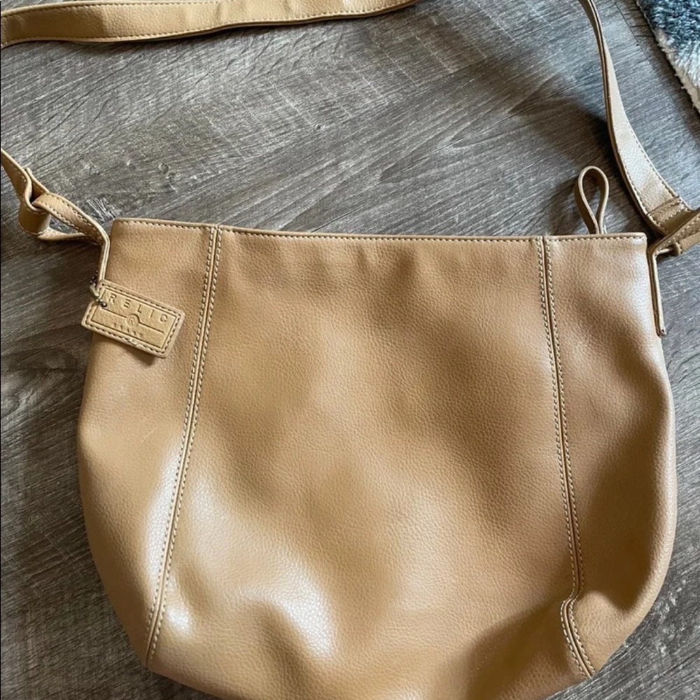 Tan relic purse